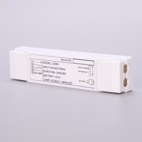 LED 消火用充電式バッテリー緊急ドライバー変換キット (すべての LED ランプ用)